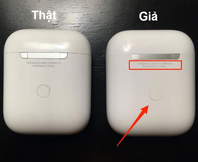 How to check genuine AirPods headphones (distinguish real and fake)