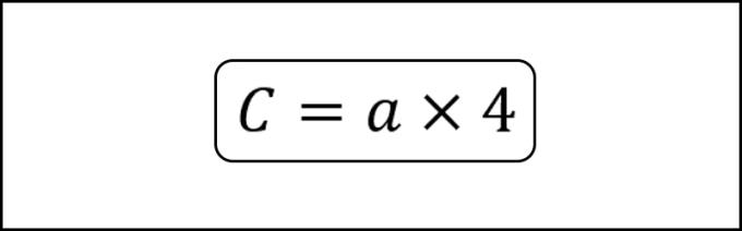 A fórmula para calcular a área exata de um losango, perímetro de um losango