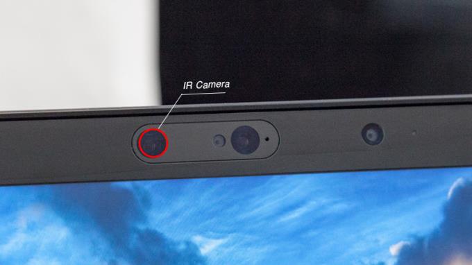 What is the IR camera on a laptop?