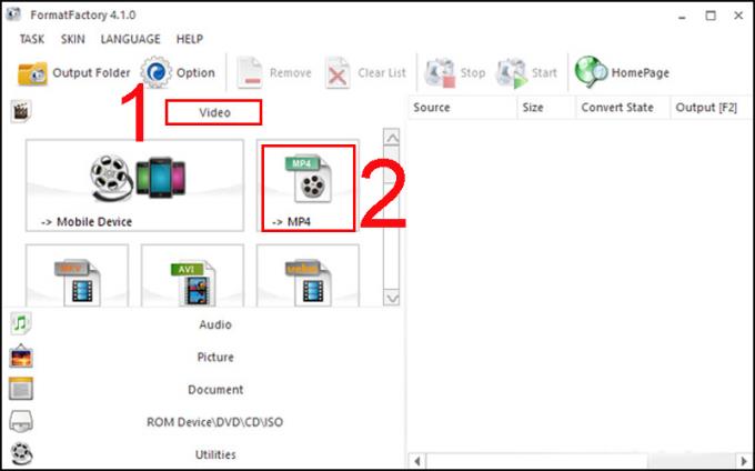 What is Format Factory?  How to install and use Format Factory is simple