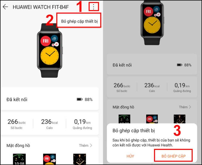 Petunjuk mengenai cara menghubungkan Huawei Watch Fit ke telefon anda dengan mudah