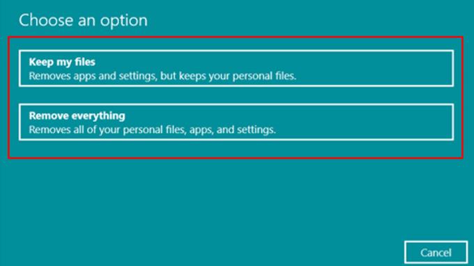 4 ways to reset Windows computer to its original state are simple and effective