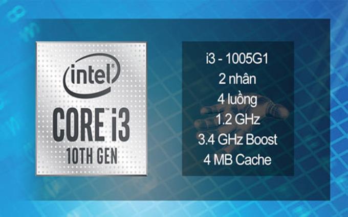 تعرف على المزيد حول وحدة المعالجة المركزية للكمبيوتر المحمول Intel Core i3 - 1005G1