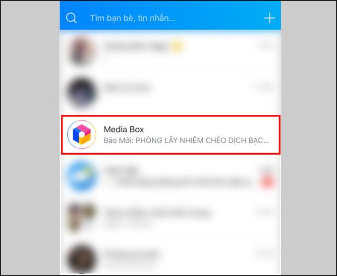 Was ist Zalo Media Box?  So löschen Sie Nachrichten aus dem offiziellen Zalo-Konto