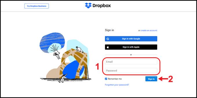 What is the Dropbox storage tool?  How to create an account and use