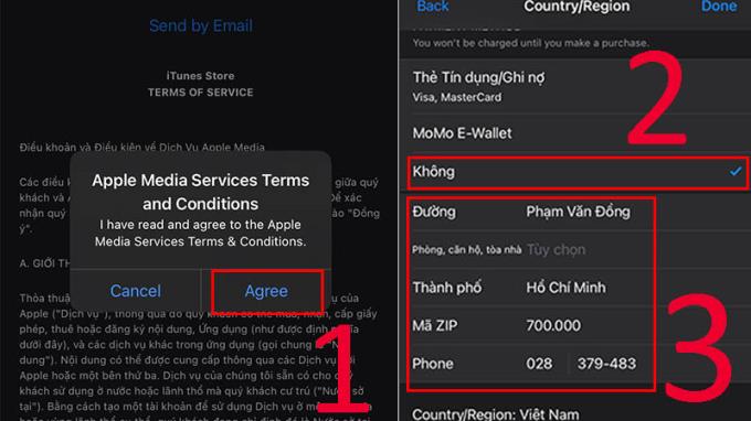 Cara menjelajah akaun App Store ke Vietnam di iPhone, iPad