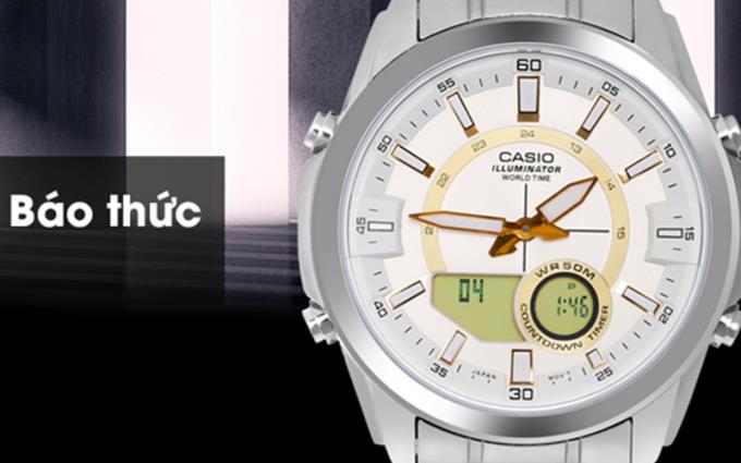 Cara menyesuaikan tarikh dan masa pada butang mudah Casio 4