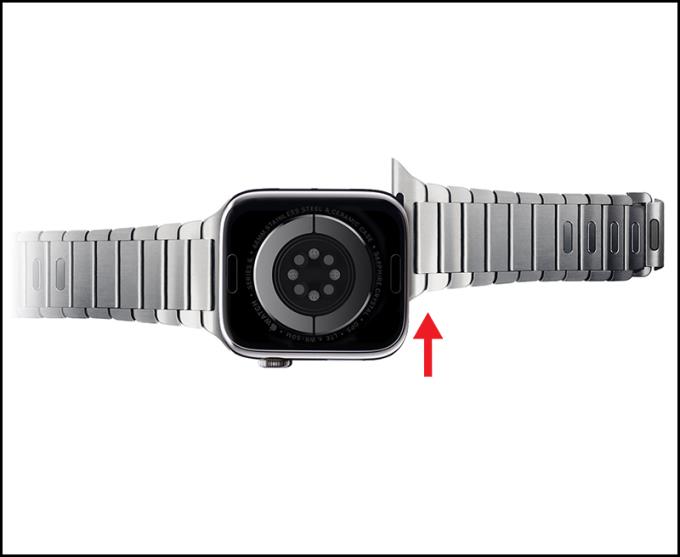 Instructions on how to remove and replace the Apple Watch strap quickly and simply