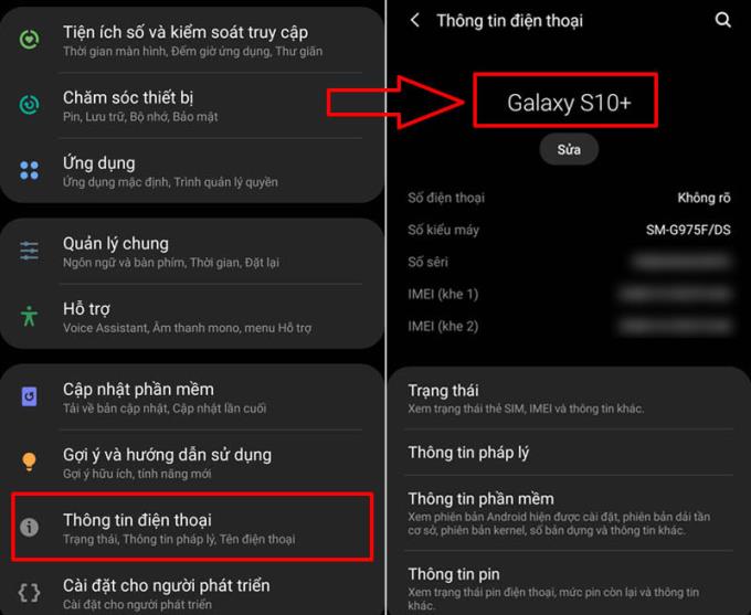How to check - see name and model of Samsung phone is easy & fast