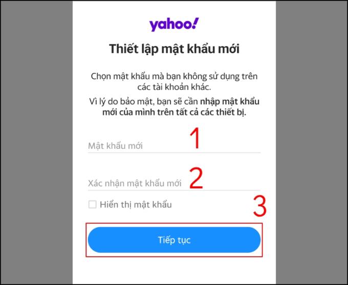 Şifre nasıl değiştirilir, telefonda Yahoo Mail şifresi nasıl kurtarılır