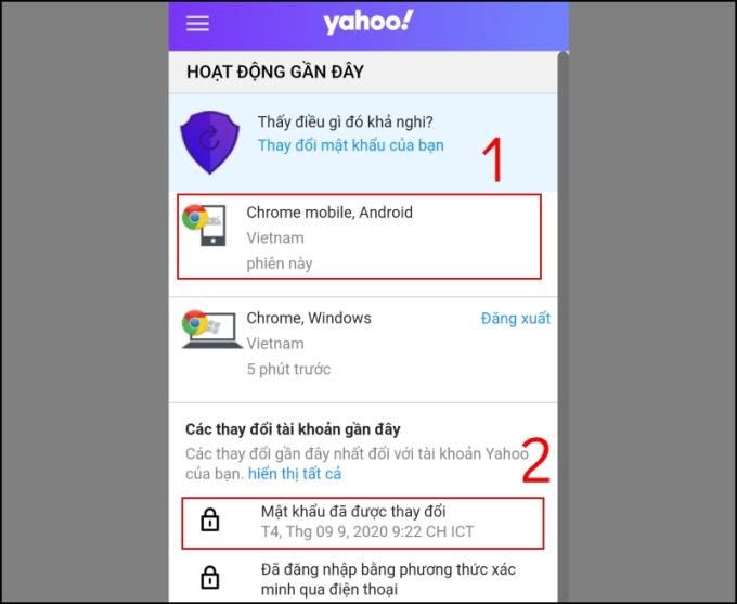 Şifre nasıl değiştirilir, telefonda Yahoo Mail şifresi nasıl kurtarılır