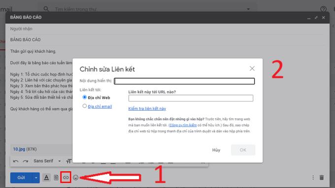 Cara memformat teks, memasukkan gambar, fail, pautan di Gmail sangat mudah