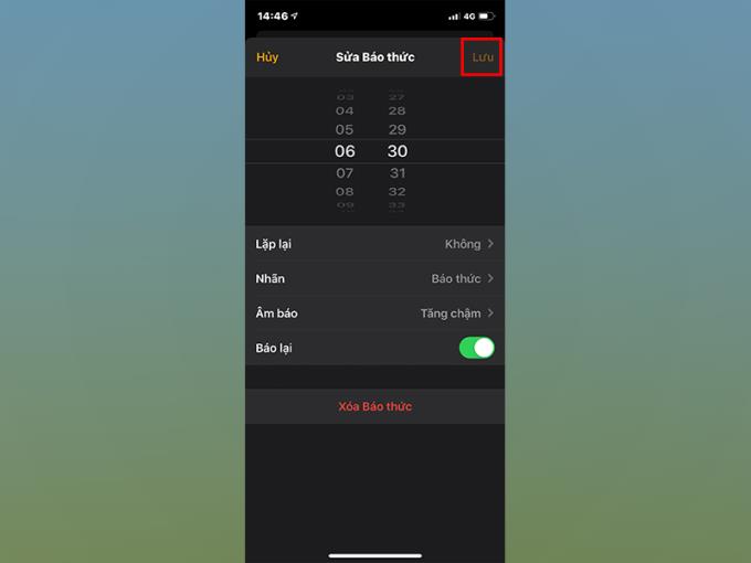How to fix the error of alarm not sounding on iPhone, Android phone