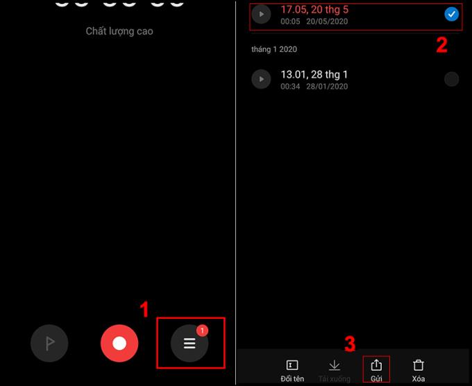 कैसे iPhone, Android फोन पर Zalo के माध्यम से ऑडियो फ़ाइलें भेजने के लिए