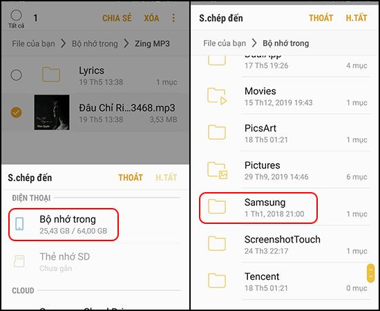 Come impostare suonerie da brani esterni su Samsung è semplice