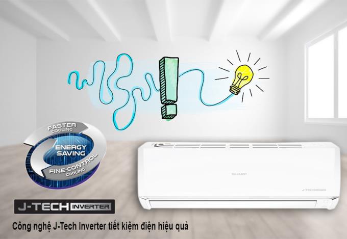 Was ist die J-Tech Inverter-Technologie bei SHARP-Klimaanlagen?  Was ist der Vorteil?