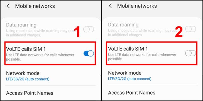 Instructions on how to quickly turn off SIM on iPhone and Android phone