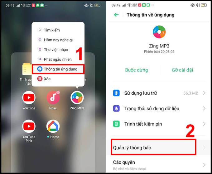 Cara mengaktifkan paparan Zing MP3 pada skrin kunci Android, iPhone