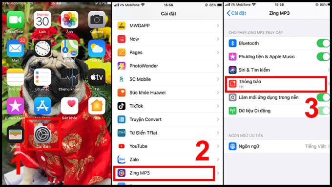 Cara mengaktifkan paparan Zing MP3 pada skrin kunci Android, iPhone