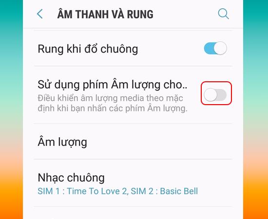 Istruzioni per impostare i tasti di controllo del volume su Samsung Galaxy Note FE