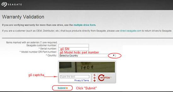 Instructions on how to check warranty genuine Samsung SSD hard drive