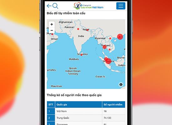 So aktualisieren Sie die offizielle Corona-Infektionssituation in der VN Health App