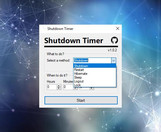 Anweisungen zur Verwendung der Shutdown Timer Classic-Software