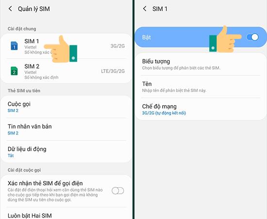 4 steps to install dual SIM mode on Samsung Galaxy Note 8