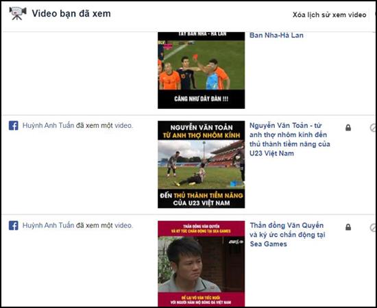 Cara terpantas untuk mencari video yang ditonton di Facebook