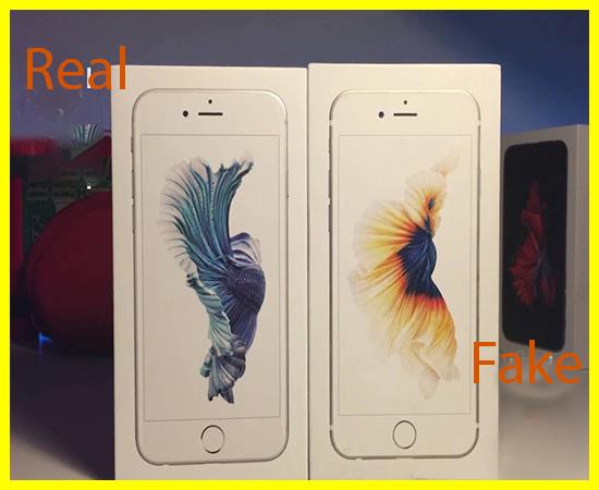 Identify fake iPhone 6s with the naked eye