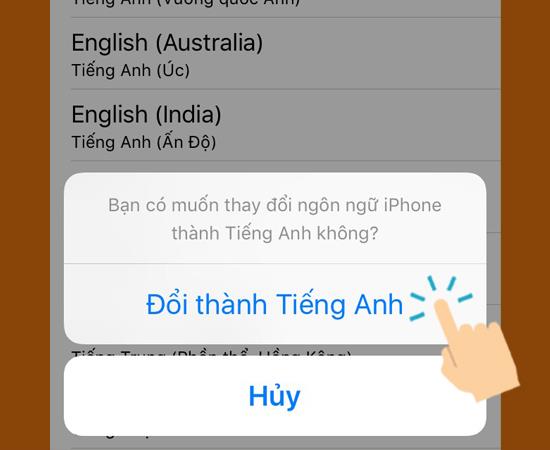 The simplest 6 steps to language settings for iPhone