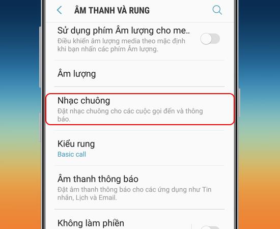 5 simple steps to change ringtones on Samsung Galaxy S8