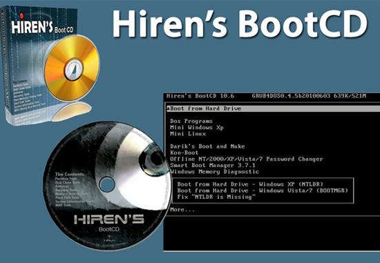 Hirens Boot nedir?  Hirens Boot'da bulunan özellikler