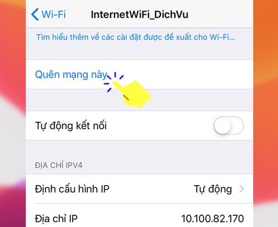 4 eenvoudige stappen om het wifi-netwerk te verwijderen dat is opgeslagen op de iPhone