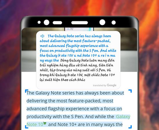 3 steps to translate text with S Pen on Samsung Galaxy Note 8