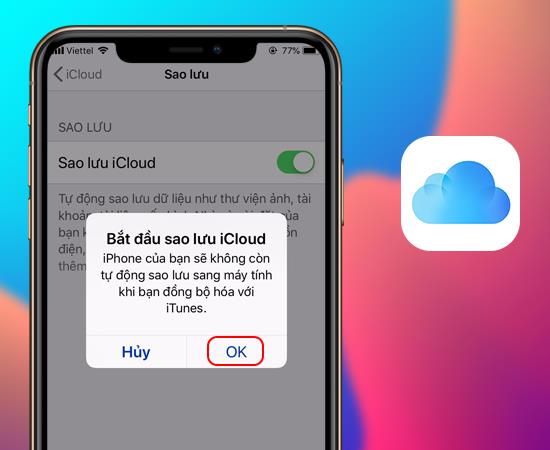 The easiest way to backup data on iPhone to iCloud