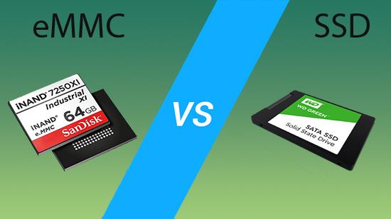 Perbandingan pemacu keras SSD vs eMMC: Mana yang lebih cepat, yang mana yang hendak dipilih?