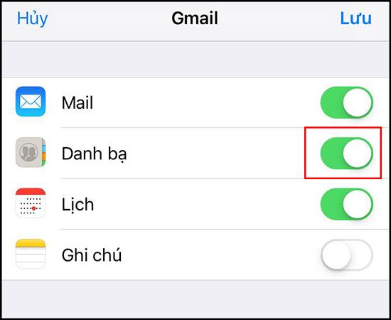 3 langkah sinkronisasi kontak iPhone dengan Gmail dengan cepat