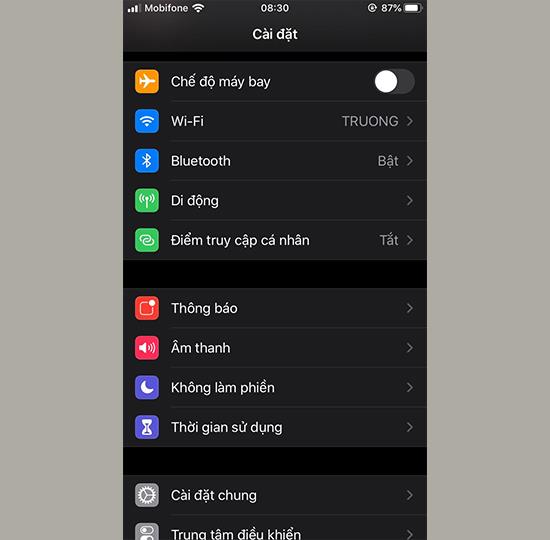 Karanlık Mod düğmesi iOS 13'te kontrol merkezine nasıl eklenir