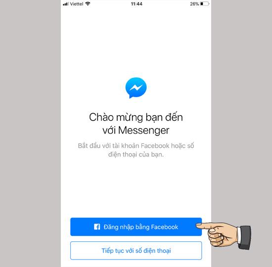 Fix Facebook Messenger error on iPhone