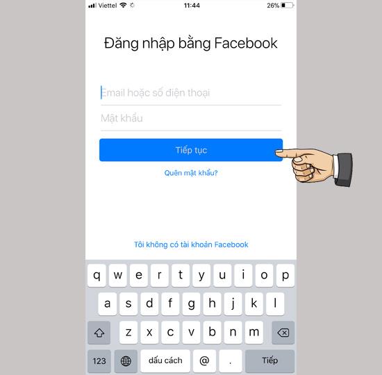 Fix Facebook Messenger error on iPhone