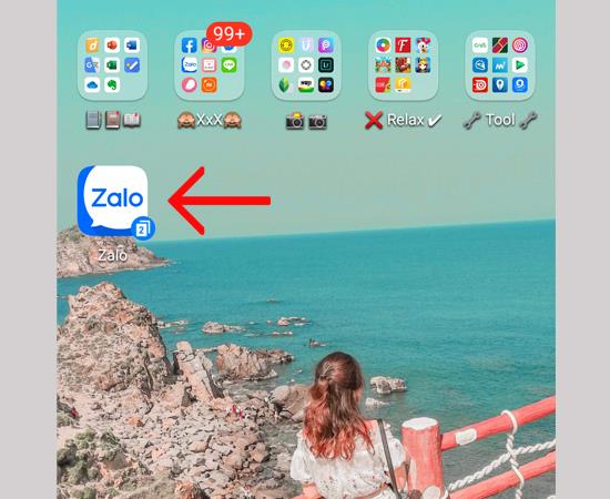 Cara termudah untuk menggunakan 2 akaun Facebook dan Zalo di Android