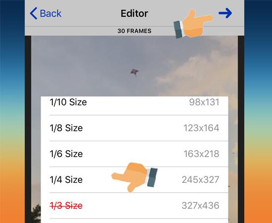 How to turn Live Photo into GIF animation on iPhone simple