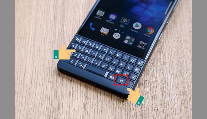 如何在 BlackBerry KEY2 上使用酷鍵盤