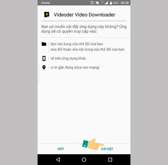 Videoder Youtube ile Android için Youtube'dan videolar nasıl indirilir