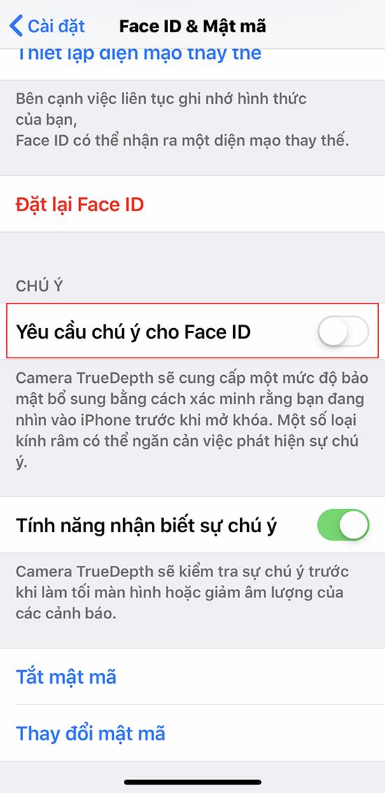 4 ways to fix error FaceID on Iphone and Ipad Pro