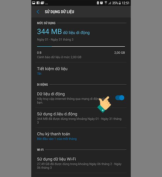 User guide 4G (LTE) on Samsung