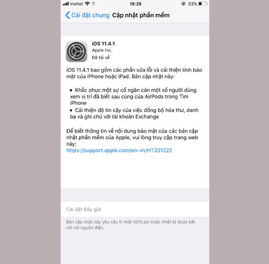 Nueva actualización de iOS 11.4.1 contra piratas informáticos