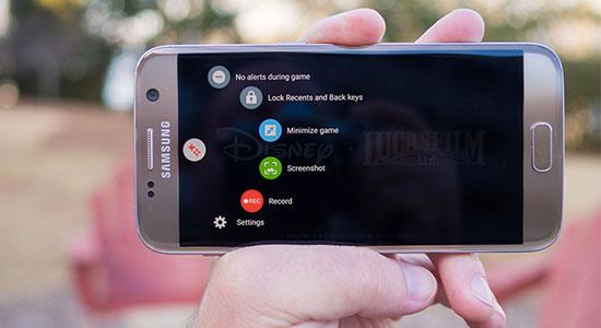 Instruções para usar o modo de jogo no Samsung