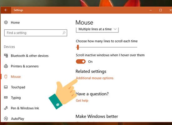 Windows 10'da fare hızını ayarlayın